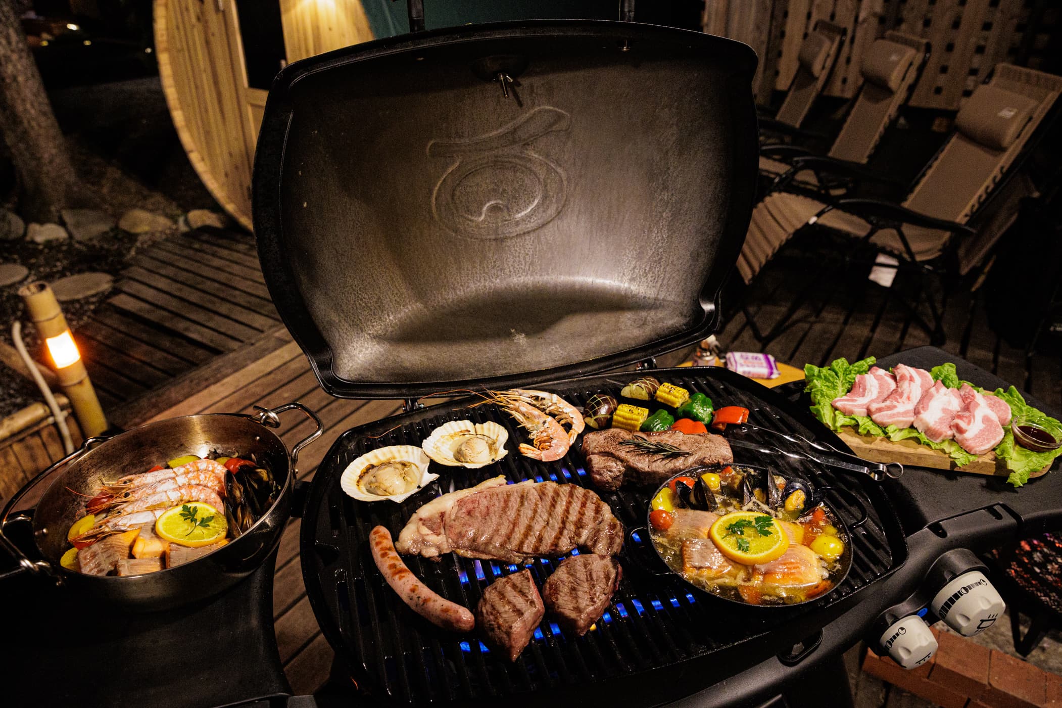 【夏季限定】グランピングコットンテント